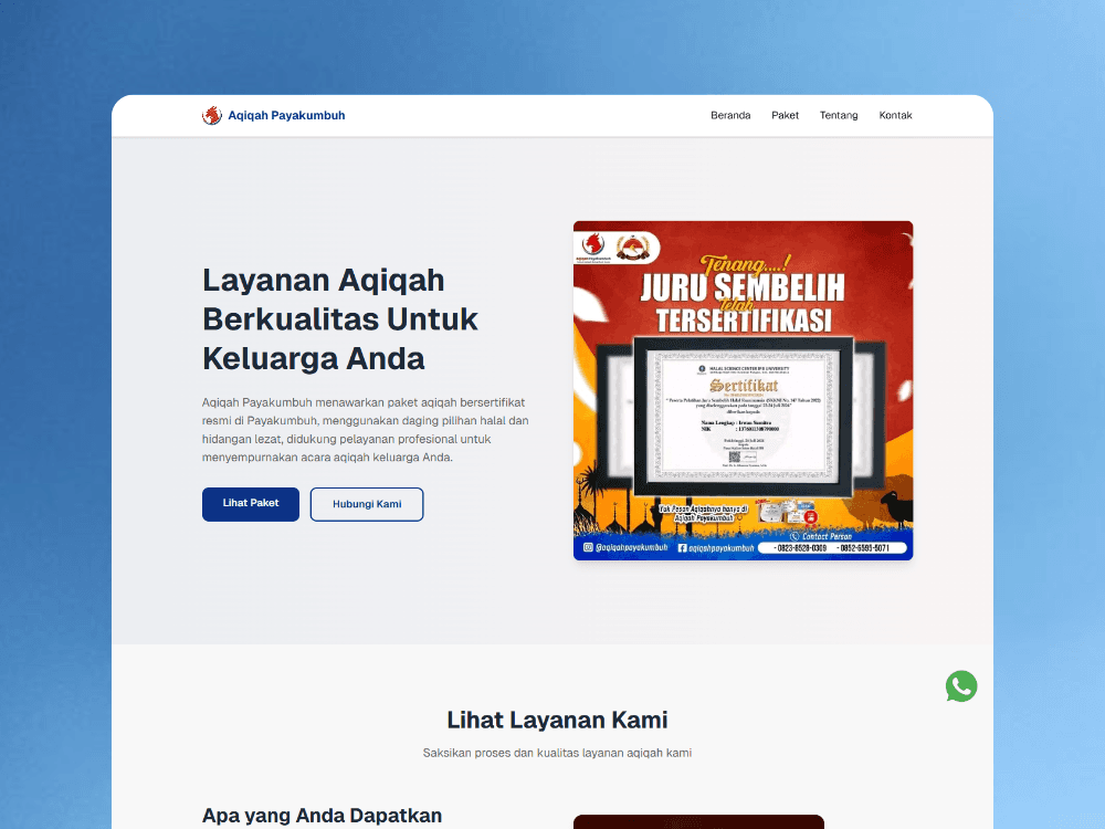 Aqiqah Payakumbuh